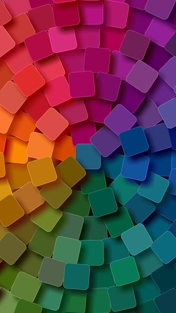 Un Caleidoscopio di Colori in una Danza a Spirale